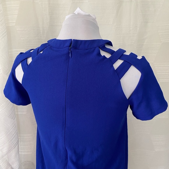 Lulu’s Blue Cut Out Dress - Picture 3 of 5